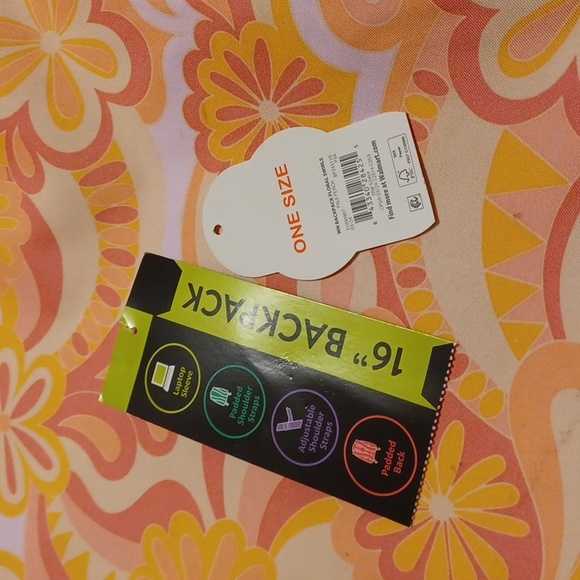 Nwt 16in wonder nation back pack - Picture 7 of 7